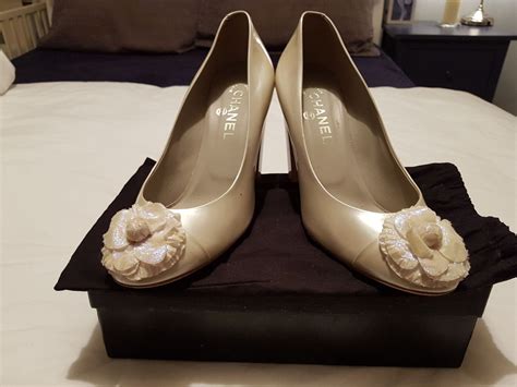 chanel bridal shoes